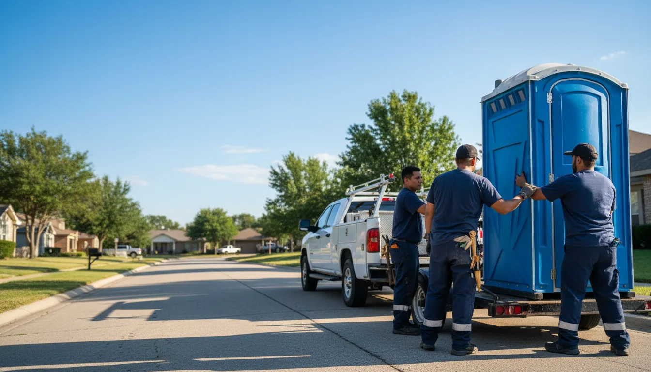 Portable Toilet Rental in Harcourt, IA near me